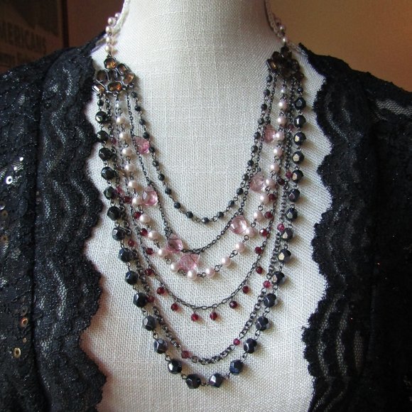 Talbots Multi Strand Necklace NWT - Picture 1 of 5